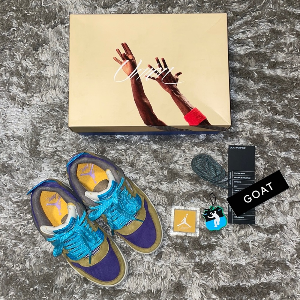 Union Jordan 4 Desert Moss